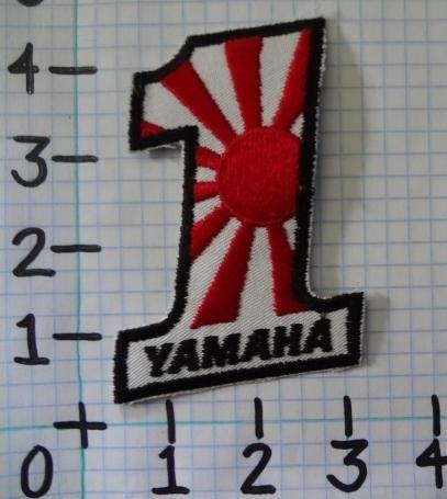 Vintage nos yamaha motorcycle patch from the 70's 002