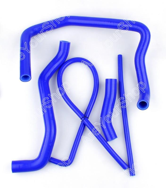 Blue kit silicone hose radiator heater suzuki hayabusa gsxr1300r 1999-2007