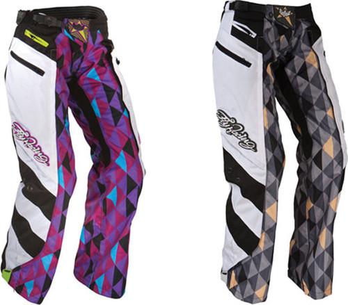 Fly racing youth girls kinetic over boot pants