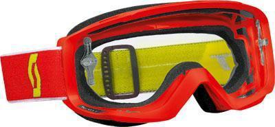 Scott usa split otg goggles red/clear lens