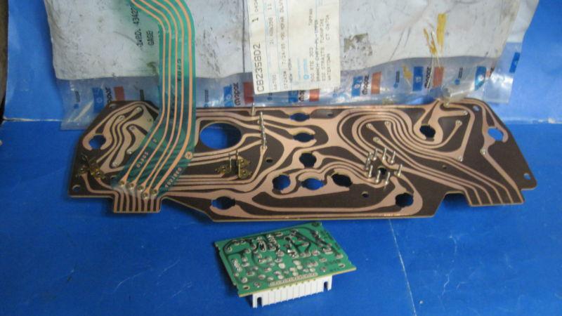 Mopar dashboard circuit board 84-86 daytona+laser n.o.s.