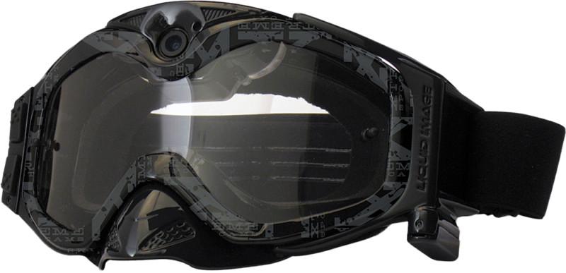 Liquid image all-sport series hd video goggles black/clear lens