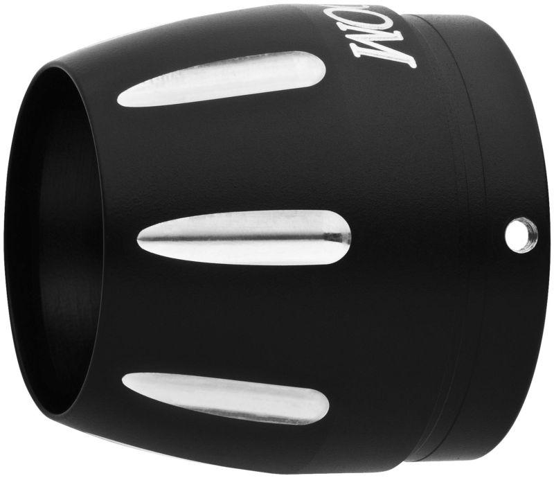 Freedom performance 3 1/2in. signature end cap - black/chrome