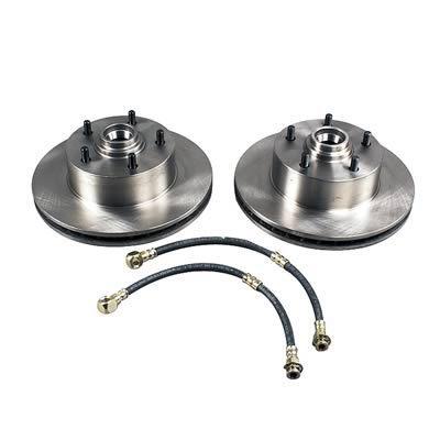 Summit racing bk1200-1 brake rotors/lines replacement set