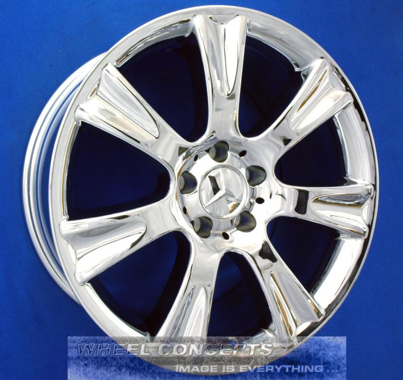 Mercedes cls550 18" chrome wheel exchange cls 500 550