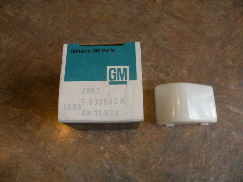 Genuine gm part nos 1971 1972 1973 1974 1975 1976 full size quarter lamp lens