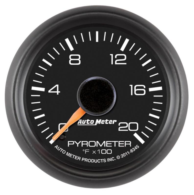 Auto meter 8345 chevy factory match; electric pyrometer gauge kit