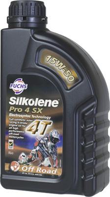 Silkolene pro-4 sx syn 15w50 liter silkolene 4-stroke oil 80069500478