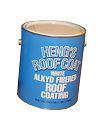 Heng's plasticote alkyd fibererd roof coating, white, 1 gal 45128-4