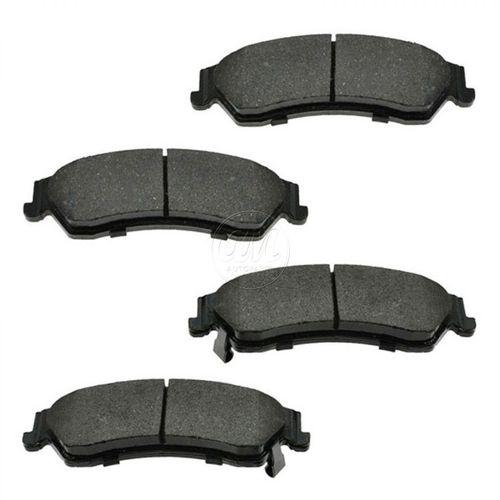 Chevy gmc blazer rear ceramic disc brake pads left & right set kit new