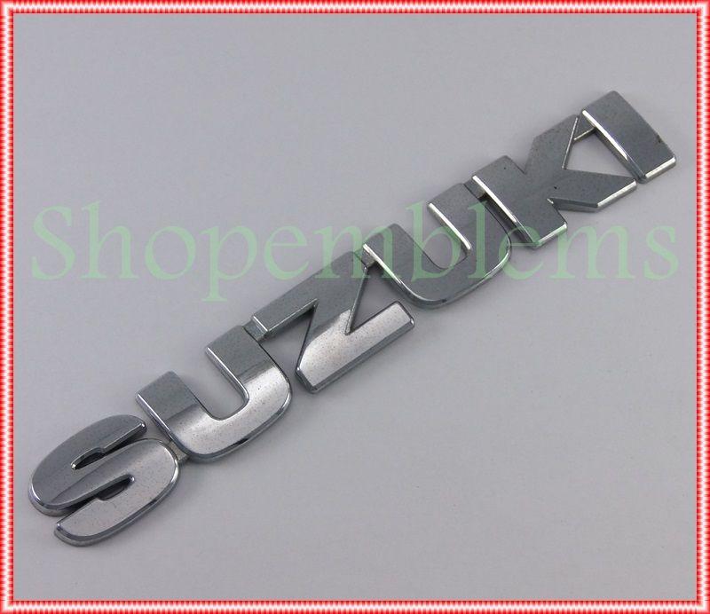 Suzuki aerio 05-06 trunk emblem nameplate mascot badge 6"w rear ornament oem