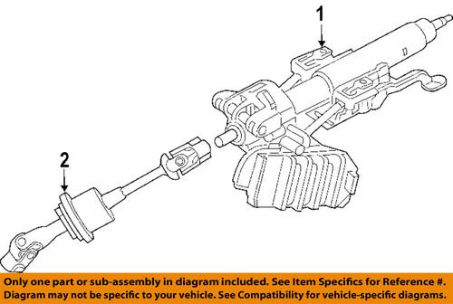 Gm oem 25933396 steering misc/steering column