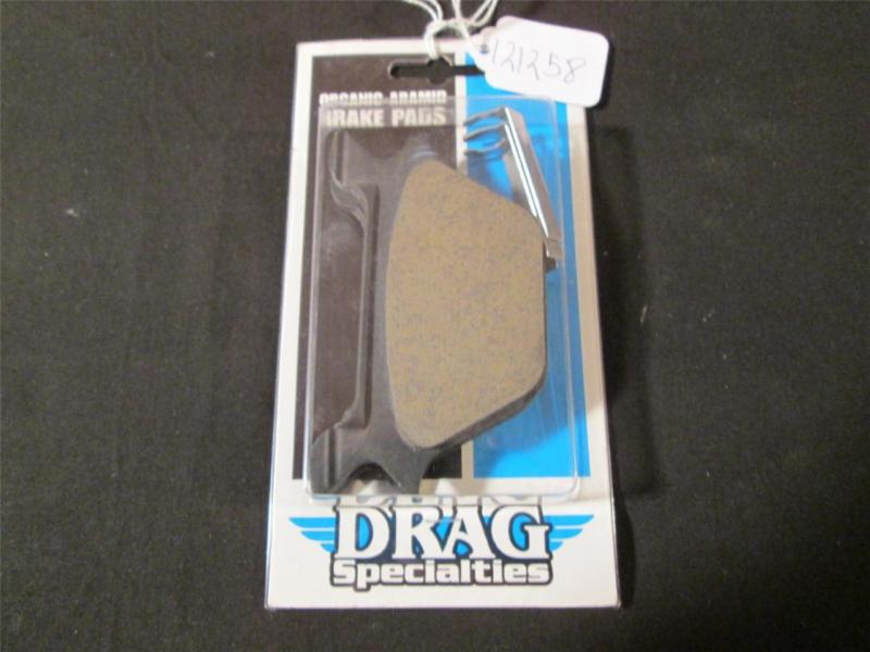 Harley davidson drag rear organic brake pads 87-99 fxr fl xl