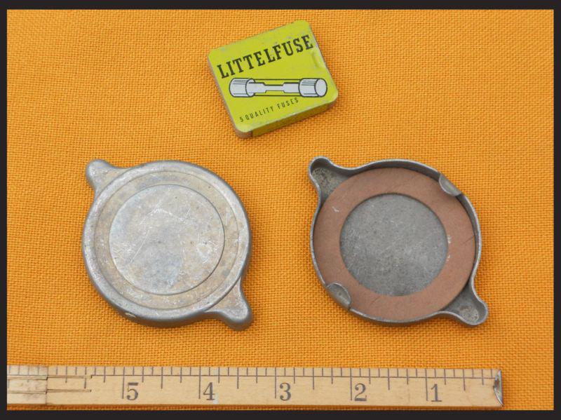 1940's plymouth dodge desoto chrysler radiator cap plain r3 chevy truck 1950's