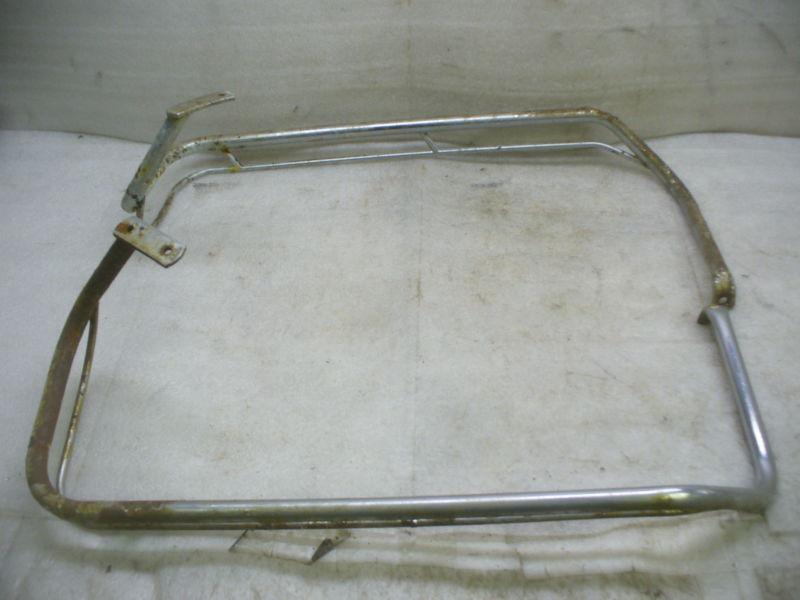 Harley antique 1965  panhead/electra glide dress up saddlebag side rails.