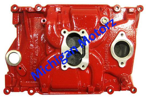 Intake manifold, gm, 4.3l, 2 bbl - red - (1996-2011) - 3855805 - new!