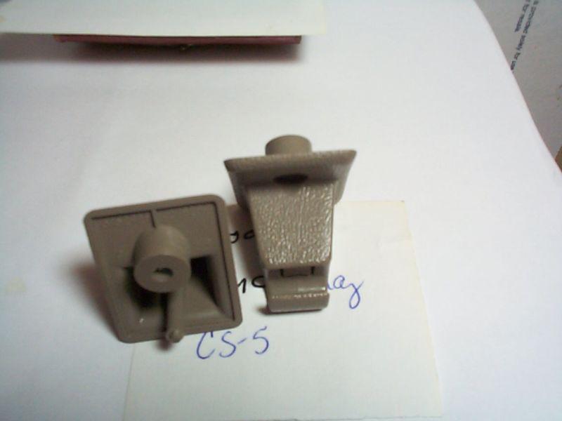 Buy Pc Chevy Suburban Tahoe Gmc Yukon Sun Visor Clips W Screws Tan C In Rock Hill