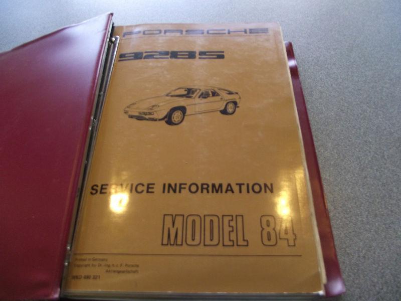 Good used 928s service information model 84