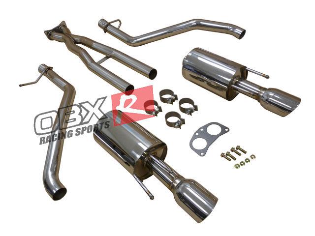 Obx catback exhaust system 2005 - 2006 05-06 pontiac gto 6.0l 5pcs