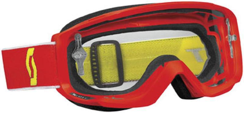 New scott split otg adult goggles, red, one size