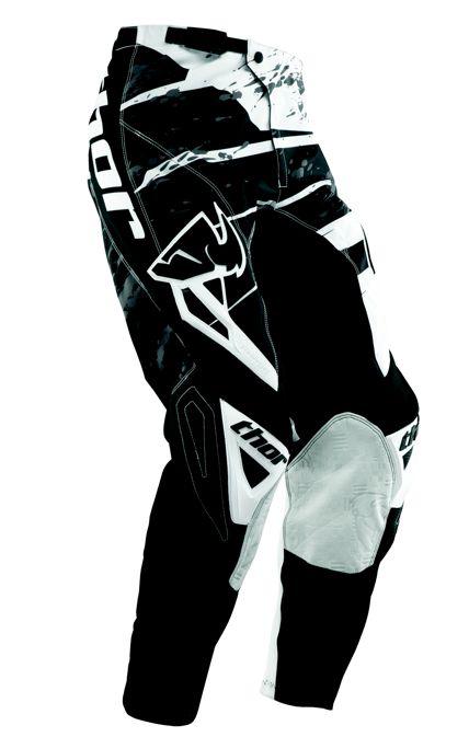 Thor 2013 phase splatter black mx motorcross atv pants 30 new