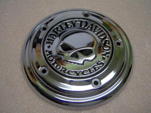 H-d willie g skull air cleaner trim dyna softail touring  twin cam 29417-04 #3