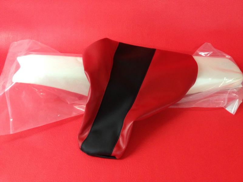 Seat foam & black/red gripper cover combo honda crf150f crf230f 2003-09