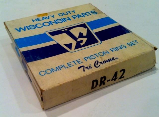 Heavy duty wisconsin parts dr42 complete piston ring set dr-42