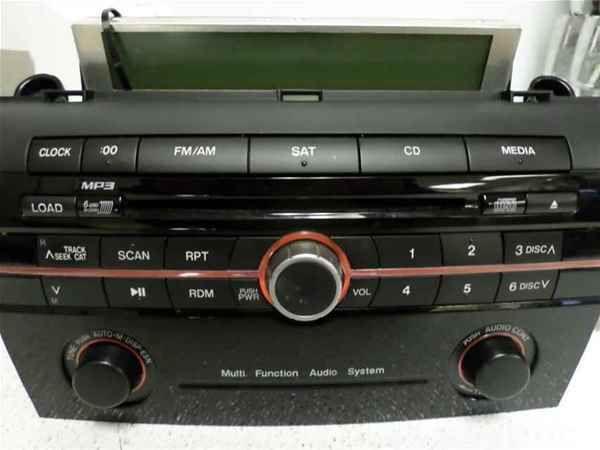 2008 mazda 3 cd mp3 player radio oem lkq