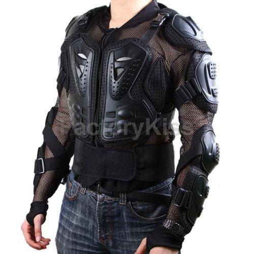 Deluxe motorcycle motocross body armor protective jacket gear - xxl