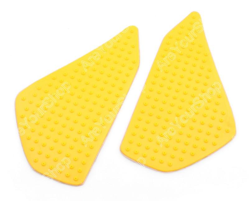 Tank traction pad side gas knee grip protector 3m honda cbr1000rr 04-07 yellow