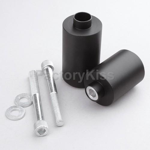 Gau motorcycle frame slider for kawasaki zx 10r 04-05 black