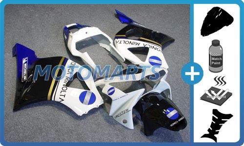 Bundle for honda cbr900rr cbr954 02 03 injection body kit fairing windscreen aa