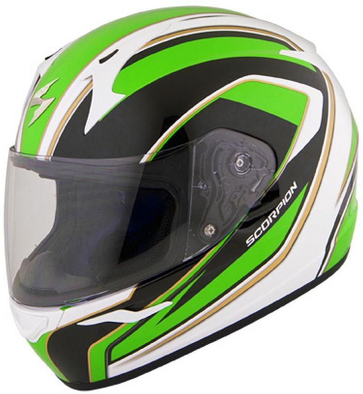 Scorpion exo-r410 incline street helmet - green - lg