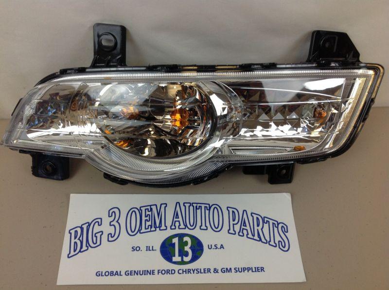 2009-2012 chevrolet traverse lh front park & turn signal lamp assembly new oem