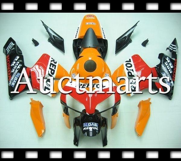 Fit honda 05 06 cbr600rr cbr 600 rr 2005 2006 fairing kit abs plastics b90 a1