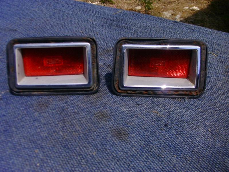 70 71 ford torino rear marker lights hot rat rod gt 500 302 351 429 cobra jet 