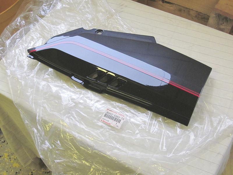 Kawasaki ZX750 GPX750 F1 Ninja Ebony Right Side Cover RH 36002-5303-T4 NOS, US $149.00, image 2