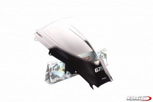 Puig racing windscreen clear triumph daytona 675 2009-2012