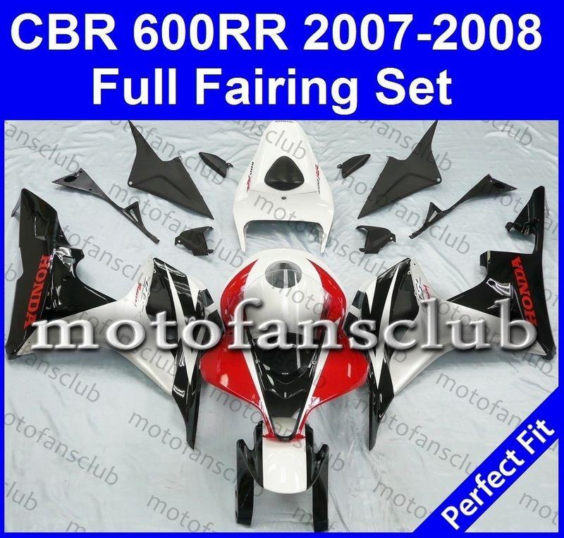 Fit honda cbr600rr 07 08 cbr 600 rr 2007 2008 fairing kit bodywork #39 c