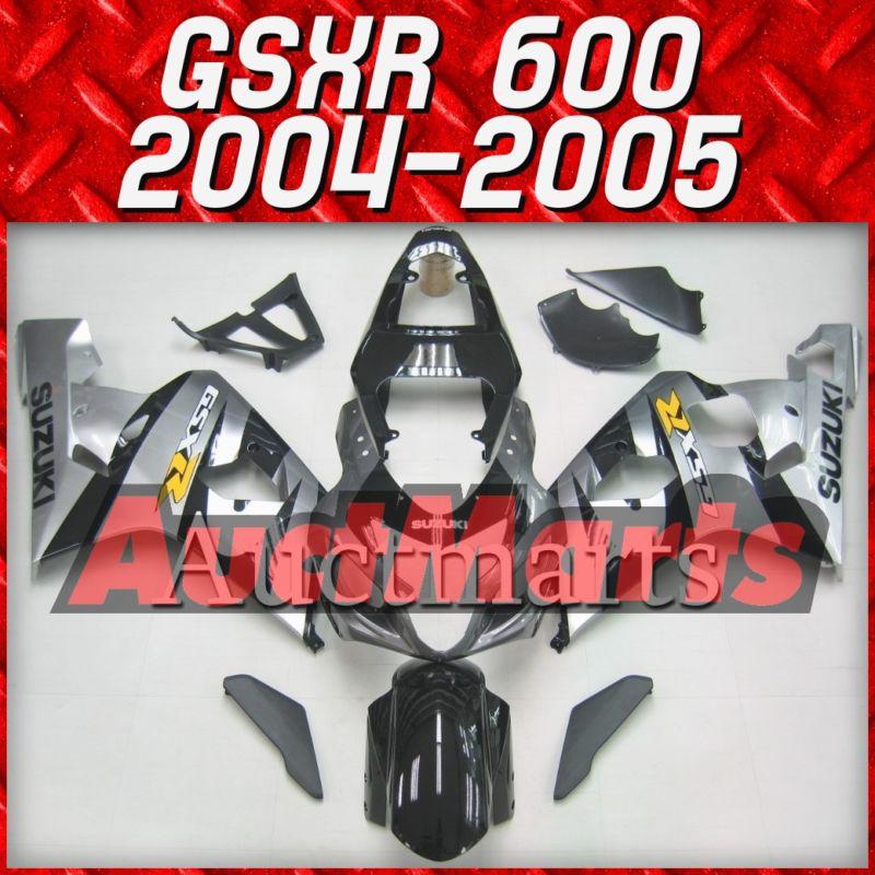 Fit suzuki 04 05 gsxr 750 gsxr 600 2004 2005 gsx-r fairing k4 bodywork c10 h9