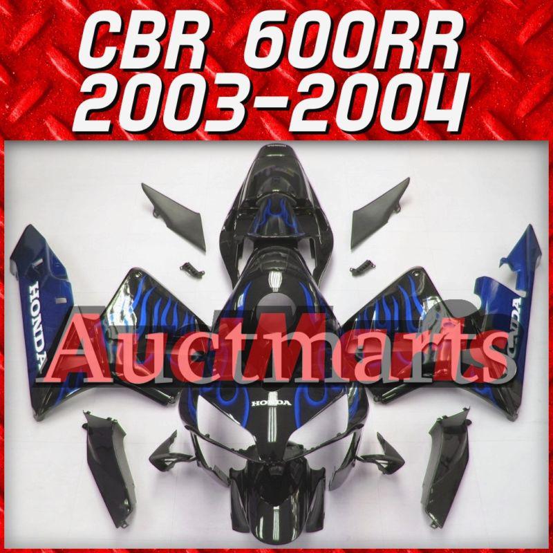 Fit honda 03 04 cbr600rr cbr 600 rr 2003 2004 fairing kit abs plastics c10 a33