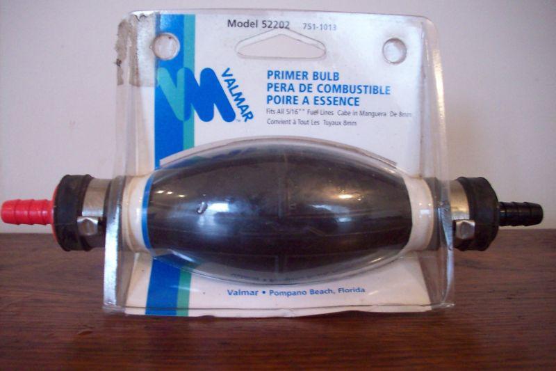 Nip valmar model 52202 5/16" fuel lines primer bulb