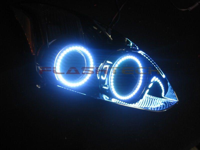 Nissan altima coupe white led halo headlight kit (2010-2012)