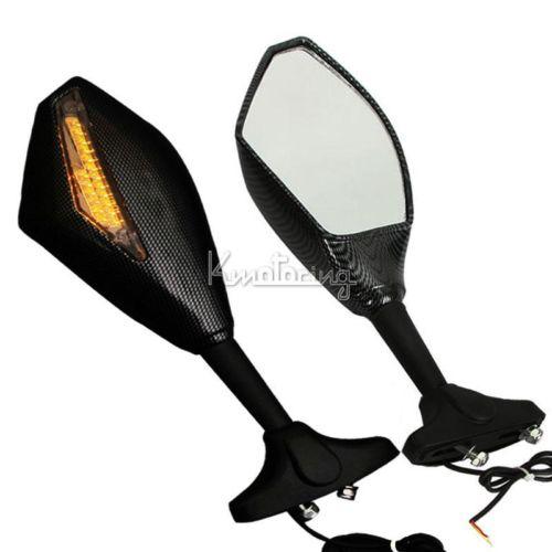 Motorcycle turn signals mirrors for honda cb 125 350 400 450 650 super sport