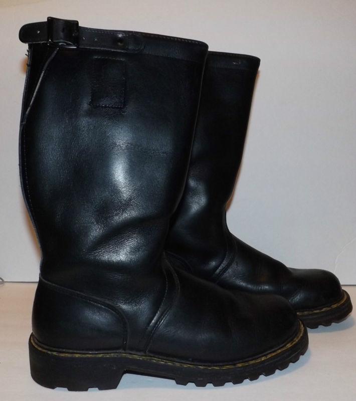 Vintage continental motorcycle riding boots men's 10.5 