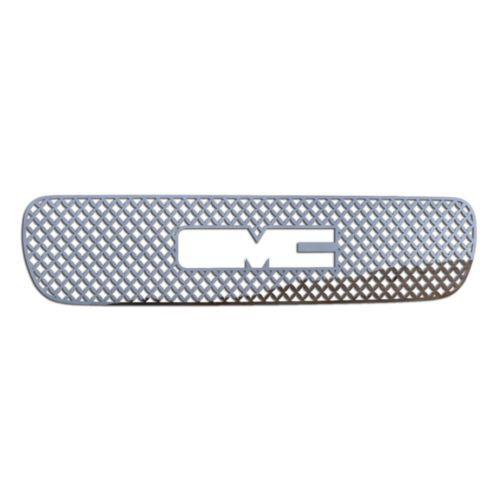 Gmc yukon & xl 00-06 stainless diamond mesh front metal grille trim cover insert