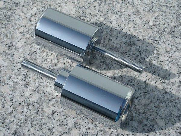 1999-2007 suzuki hayabusa chrome frame sliders