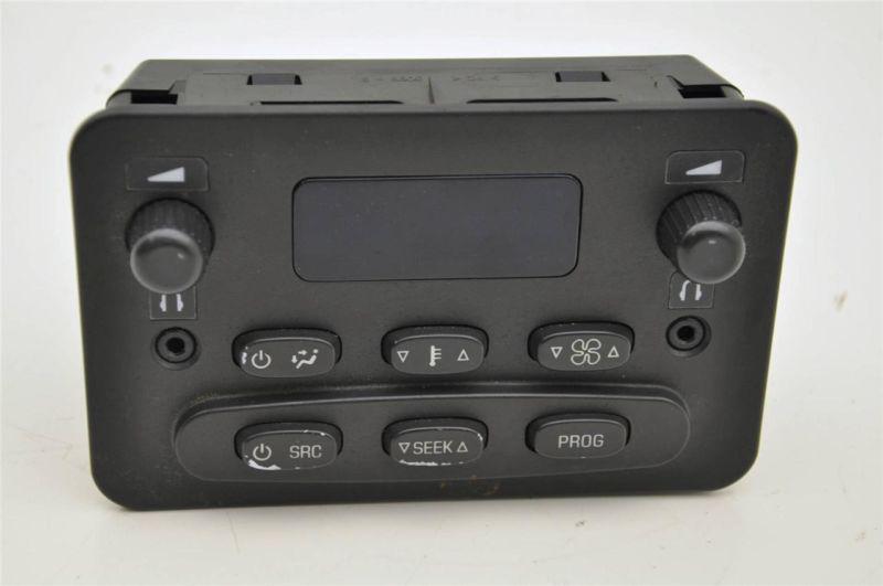 03-06 yukon suburban tahoe escalade denali rear ac audio control oem