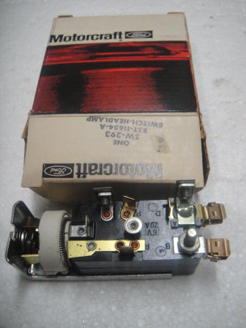 1955 ford fairlane crown victoria sunliner light switch nos motorcraft nib